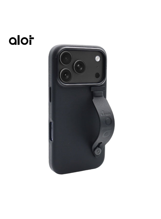 ALot Nobel 17 PRO MAX Magnetic MagSafe Case – Shockproof Protective Phone Cover with Wristband Strap, Raised Camera Protection, Wireless Charging Compatible, Slim Luxury Anti-Scratch Design - Image 4
